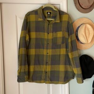 Quiksilver Motherfly regular fit cotton flannel